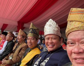 Presiden Jokowi Beri Restu, LaNyalla Maju Lagi Ketua DPD RI