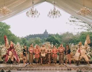 Pengantin Production Sukses Gelar Pernikahan Ikonik di Candi Borobudur