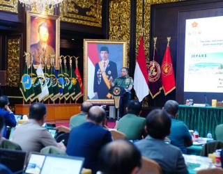 Panglima TNI Berikan Ceramah Pada Executive Course on Strategic Management and Leadership Cohort-1 Unhan RI