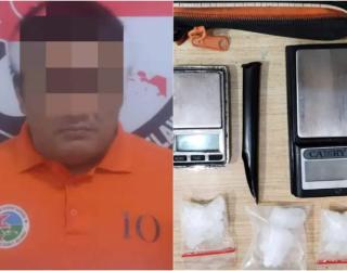 Polres Pelabuhan Belawan Ringkus Bandar Sabu, Ini Barang Buktinya
