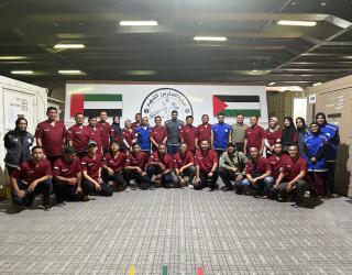 Tiba di El Arish Mesir, 25 Nakes TNI Melakukan Pengecekan Pasien