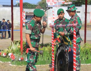 TMMD Ke-121 Tahun Anggaran 2024 Kodim 1615/Lombok Timur Resmi Ditutup