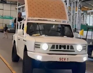 Ini Penampakan Mobil yang Akan Digunakan Paus Fransiskus di Indonesia