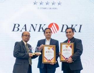 Bank DKI Boyong Tiga Penghargaan Sekaligus dari GRC &amp; Performance Excellence Award 2024