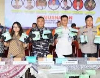 BNN Sumut Musnahkan 21.497,6636 Gram Barbuk Narkotika