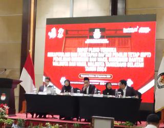 Rapat Pleno KPU Tangsel Tetapkan 1.058.088 Pemilih untuk Pilgub Banten dan Pilwalkot Tangsel