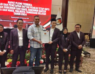 Peningkatan DPT Pilgub Banten dan Pilwalkot Tangsel, KPU Tangsel Tetapkan 1.058.127 Pemilih