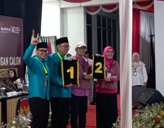 Resmi! Benyamin-Pilar Nomor Urut 01, Ruhamaben-Shinta Nomor Urut 02 Pada Pilwalkot Tangsel 2024