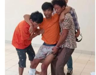 Garong Merampok Sepasang Kekasih Dilumpuhkan Polisi dengan Timah Panas