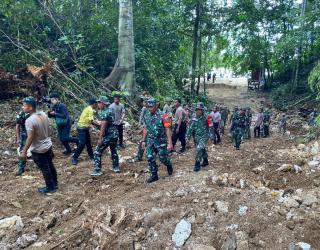 Kodim 1805/Raja Ampat Gelar Kegiatan TMMD Ke-122 di Raja Ampat