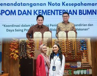 Menteri BUMN dan PNM Dukung Percepatan Pertumbuhan UMKM Bersama BPOM