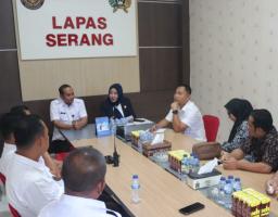 Kunjungi Lapas Serang, DPD RI Banten Bahas Reintegrasi Sosial