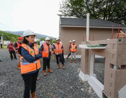 Ribuan Bata Presisi Disiapkan untuk Percepat Hunian Pascabencana