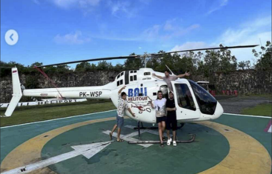 Helikopter Bawa Wisatawan Jatuh di Bali, Raffi Ahmad Pernah Ikut Promosi