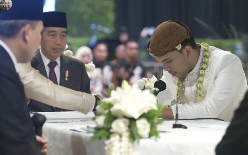 Presiden Jokowi dan Bamsoet Jadi Saksi Akad Nikah Thariq Halilintar dan Aaliyah Massaid