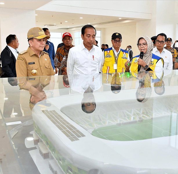 Resmikan Stadion Utama Sumut, Jokowi: Megah, Mewah, dan Harus Dirawat!