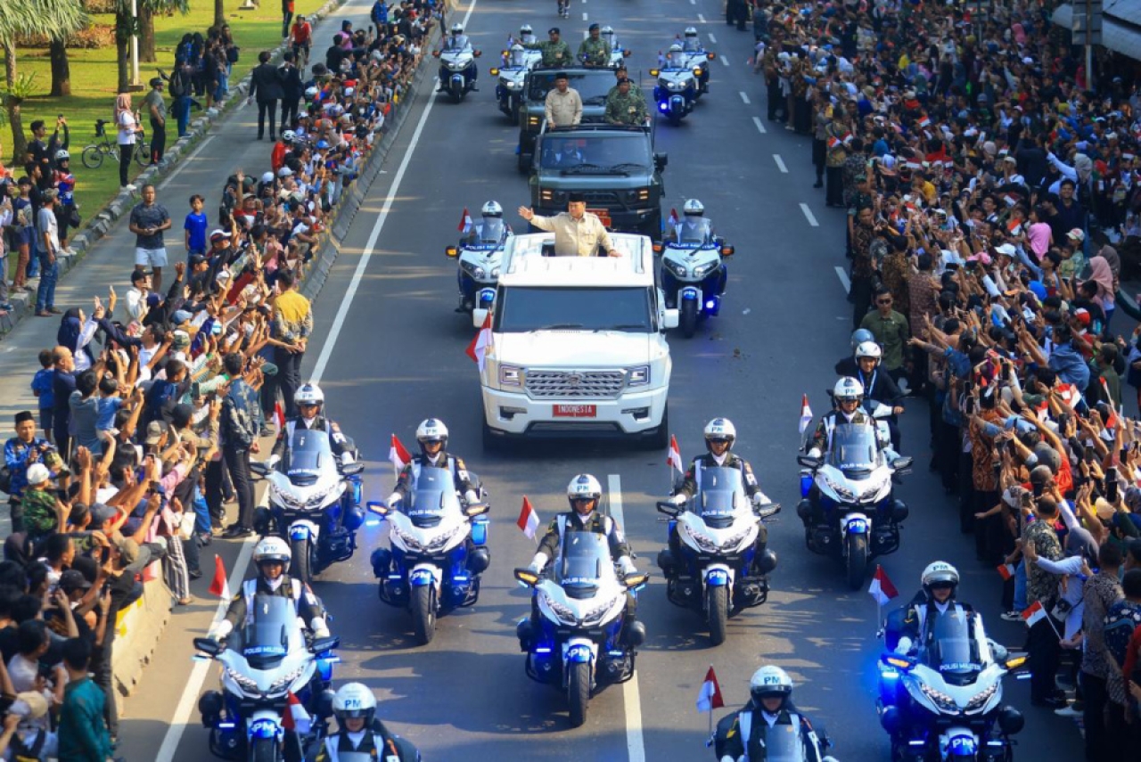 Aksi “Indonesia Bangkrut”, Mahasiswa Soroti Program Unggulan Pemerintahan Prabowo