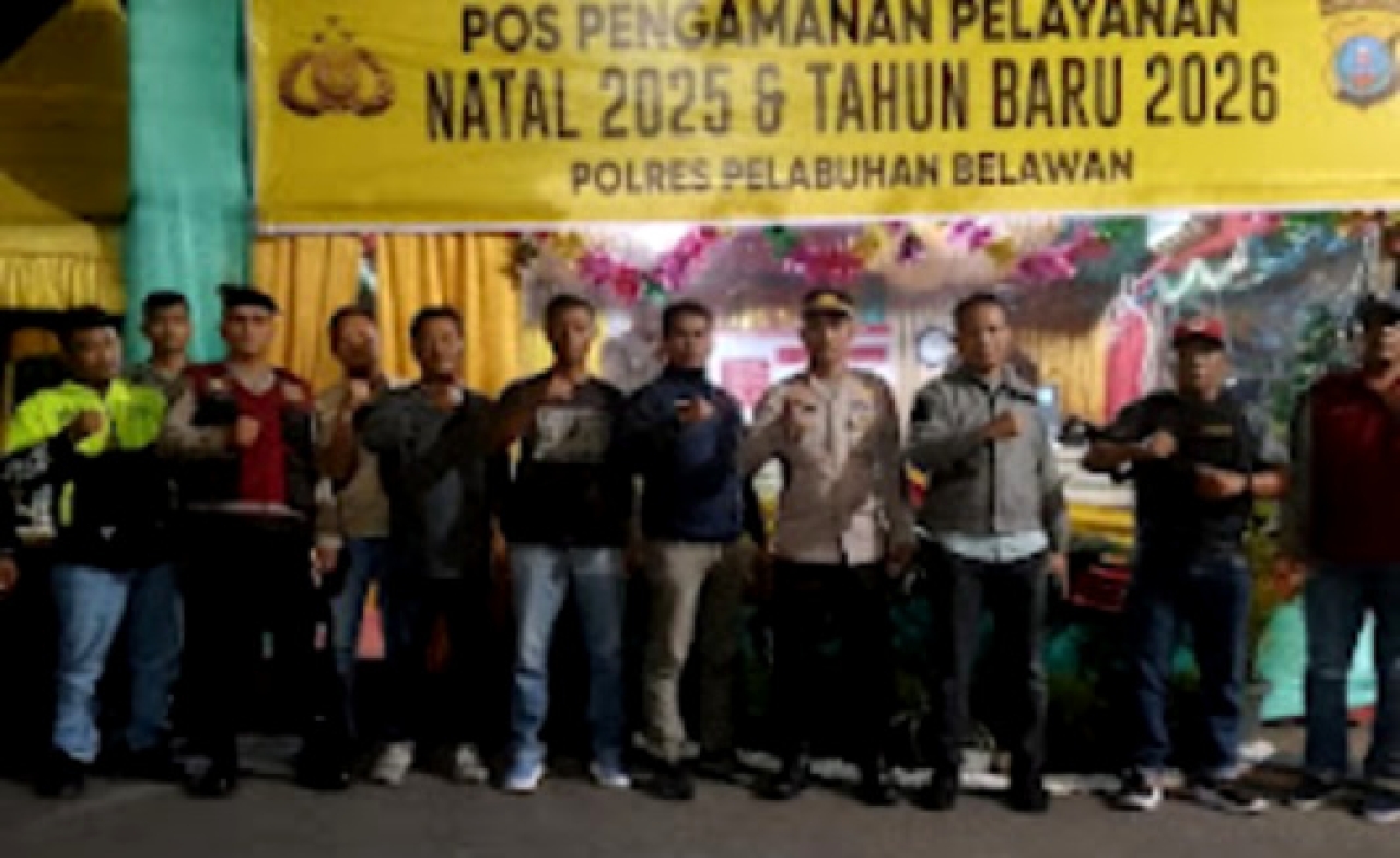 Polres Pelabuhan Belawan Intensifkan Patroli 3C Jelang Natal dan Tahun Baru
