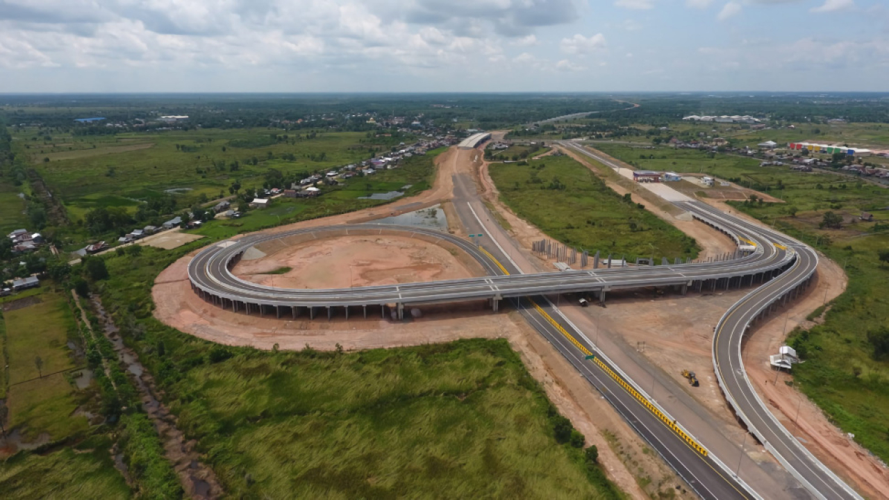 Lubang di Tol Kayu Agung–Palembang Ancam Keselamatan Pemudik