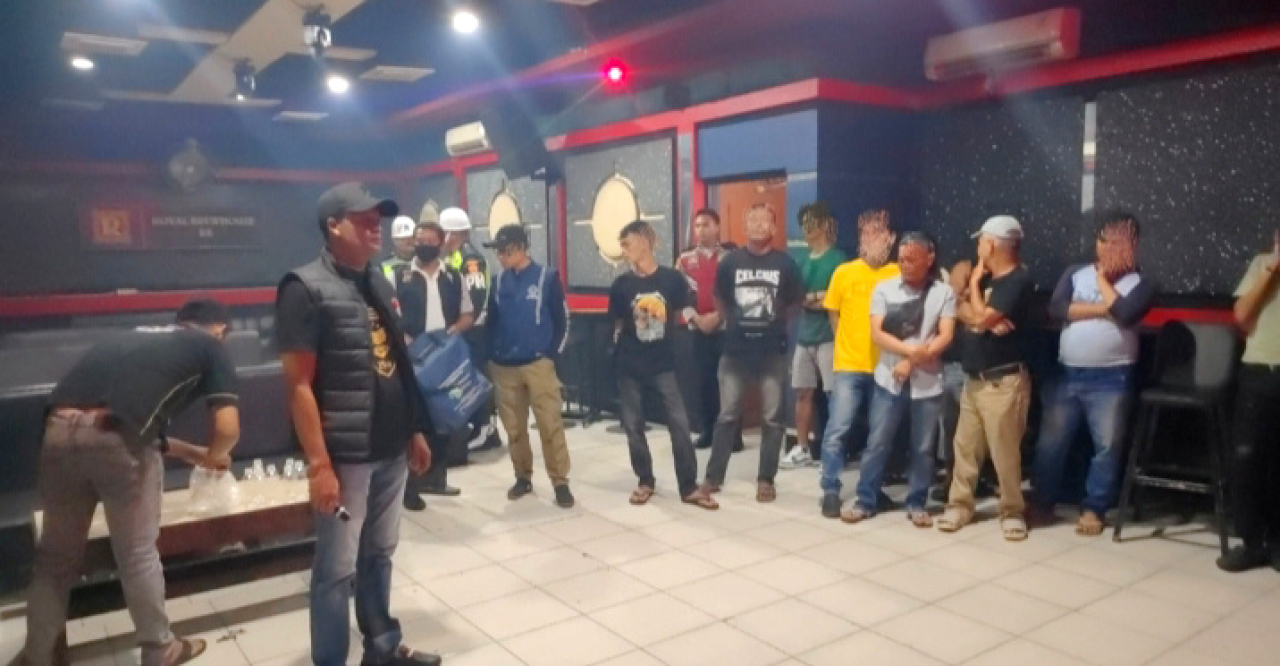 Razia Gabungan Polresta Deli Serdang Sasar THM, Sejumlah Pengunjung Positif Narkoba